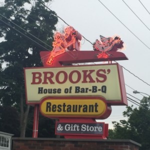 Brooks' BBQ Sign - Copy