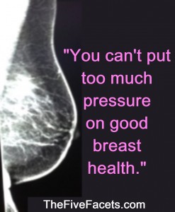 My Mammogram Image with Quote