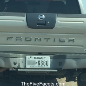 License Plate 6666 asked for 9999