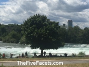 Rapids leading to American Falls, Niagara Falls