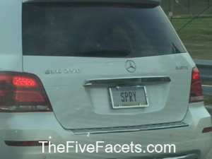 Spry License Plate
