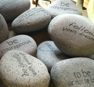 To Be or Not To Be Inspirational Stones