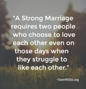 Dave Willis Marriage Quote Image
